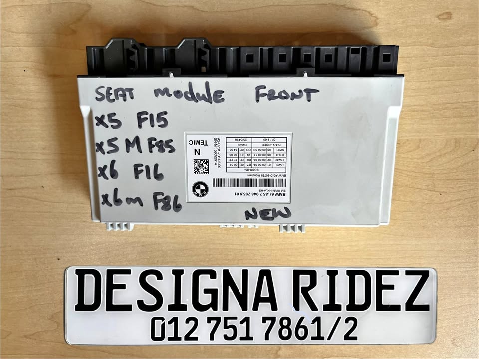 BMW F15 X5/F85/F16/F86 SEAT CONTROL MODULE AVAILABLE. - Private Seller BMW F15 X5/F85/F16/F86 SEAT CONTROL MODULE AVAILABLE. - Private Seller