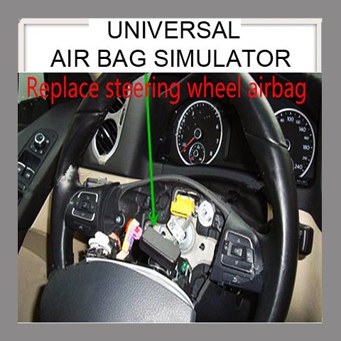 Car Airbag Simulator Emulator Bypass Garage SRS Fault Finding Diagnost –  Netmall