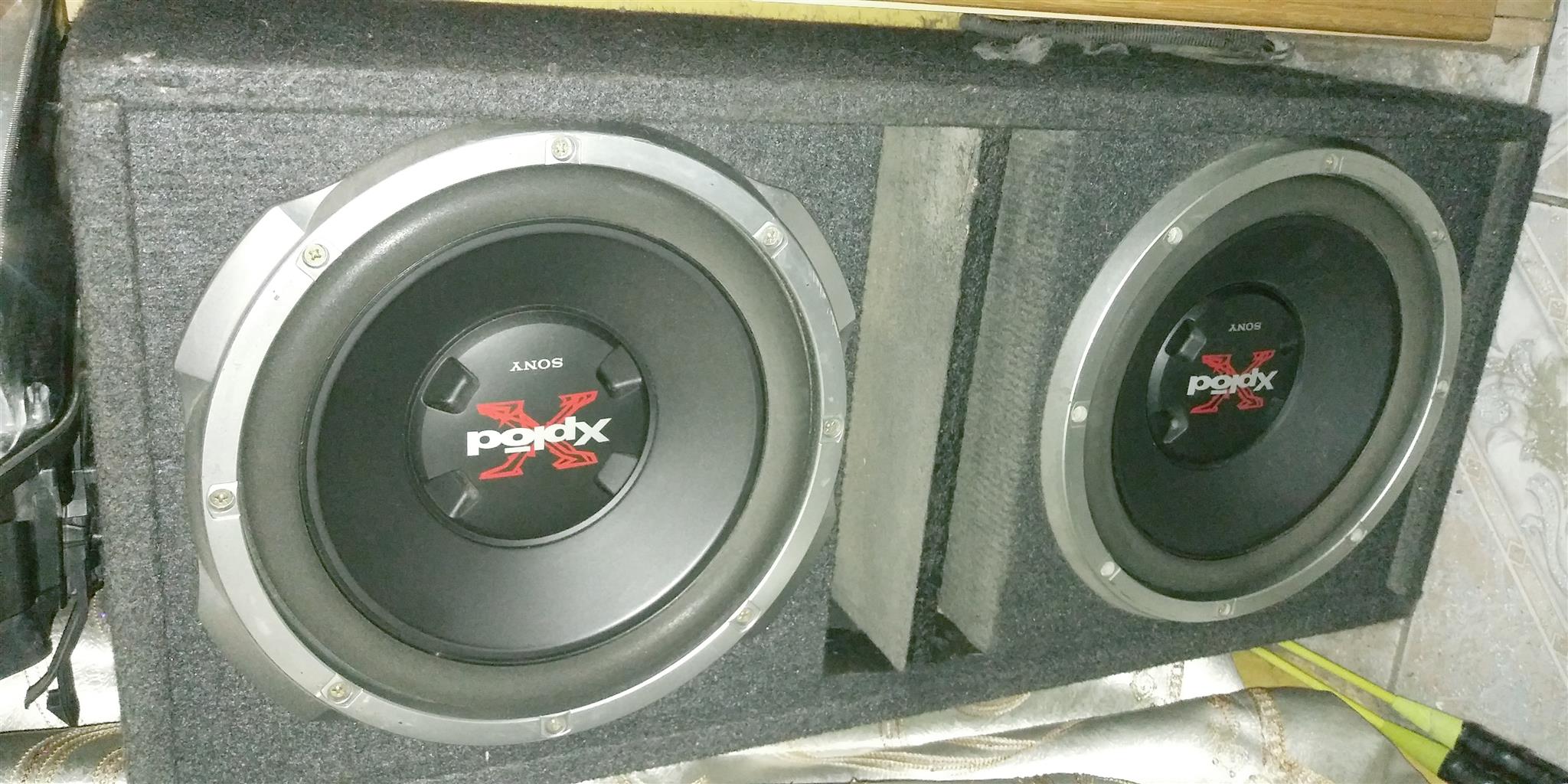 Used subwoofers and amps best sale for sale