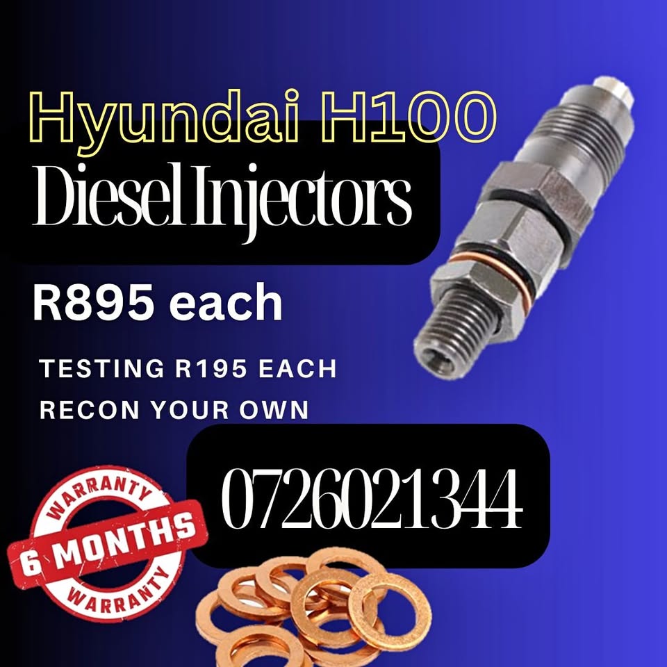 Hyundai H100 Diesel Injectors for sale on exchange or to recon yours - Private Seller Hyundai H100 Diesel Injectors for sale on exchange or to recon yours - Private Seller
