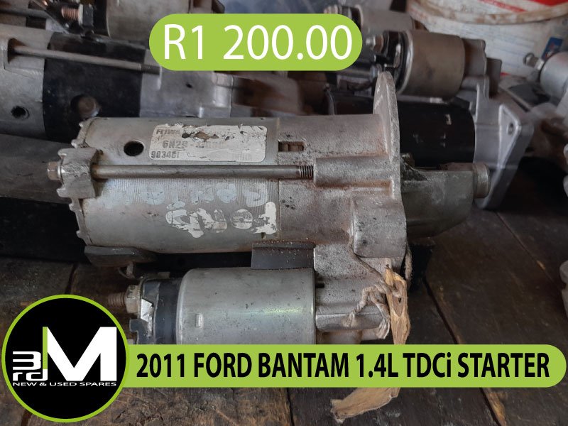 2011 FORD BANTAM 1.4L TDCi STARTER - Private Seller 2011 FORD BANTAM 1.4L TDCi STARTER - Private Seller