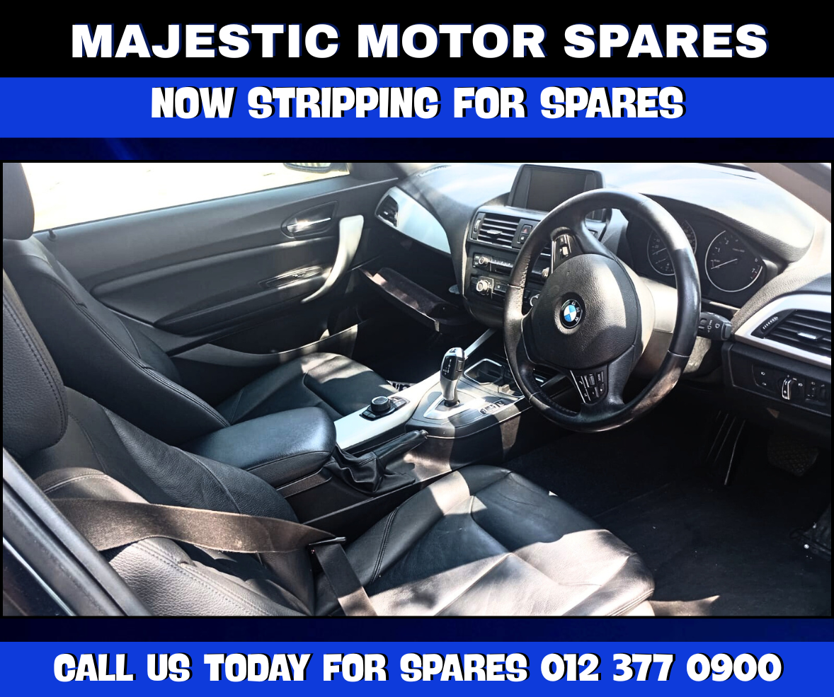2013 BMW 118i F21 Automatic Petrol (3-Door, Silver) – Stripping for Spares - Private Seller
