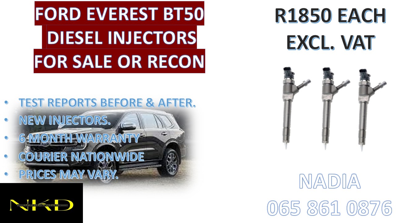 DIESEL INJECTORS FOR SALE FOR FORD EVEREST BT50 - NATIONWIDE - Private Seller DIESEL INJECTORS FOR SALE FOR FORD EVEREST BT50 - NATIONWIDE - Private Seller