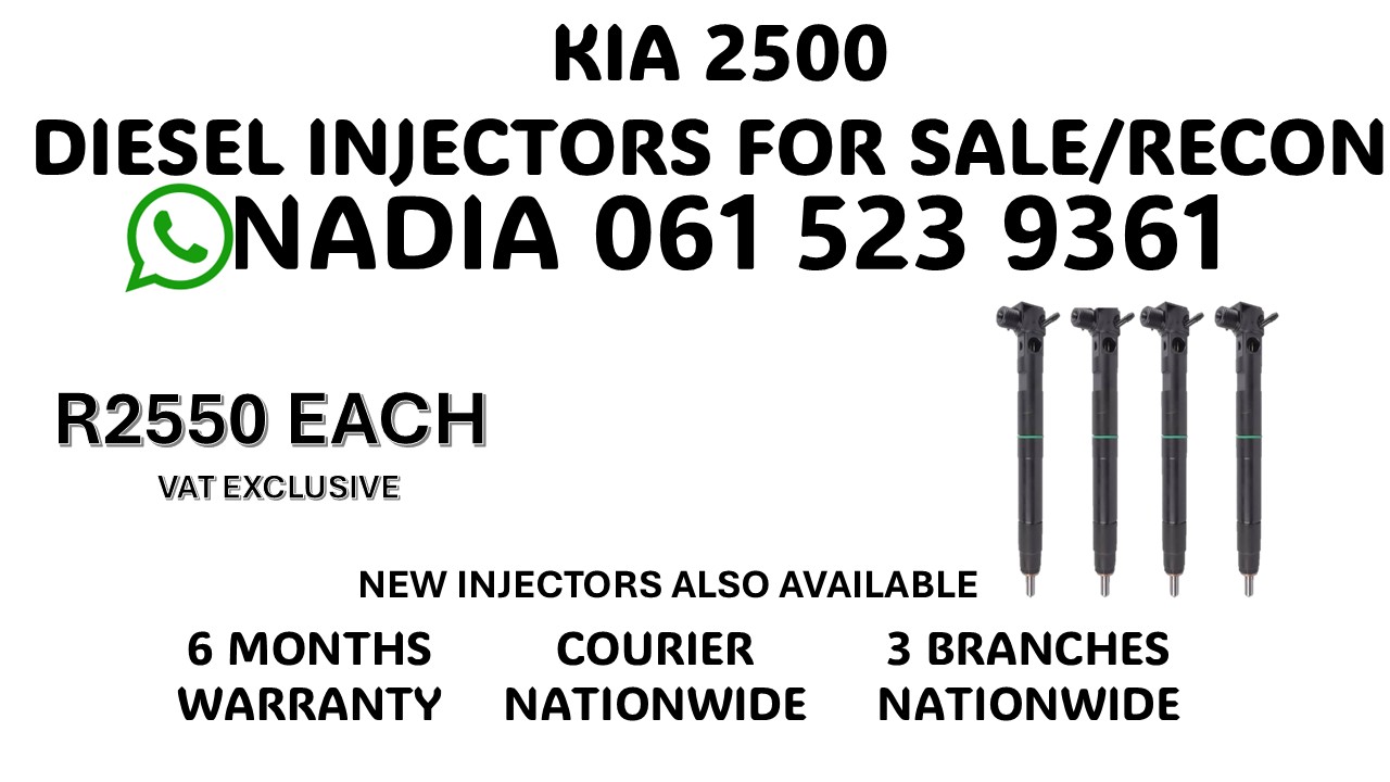 COMMON RAIL DIESEL INJECTORS FOR KIA 2500 FOR SALE. - Private Seller COMMON RAIL DIESEL INJECTORS FOR KIA 2500 FOR SALE. - Private Seller