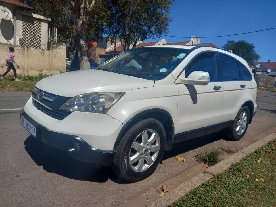 2009 Honda CRV 2.4 Petrol, Automatic, White, 105000kms, . Sunroof Leather Seats