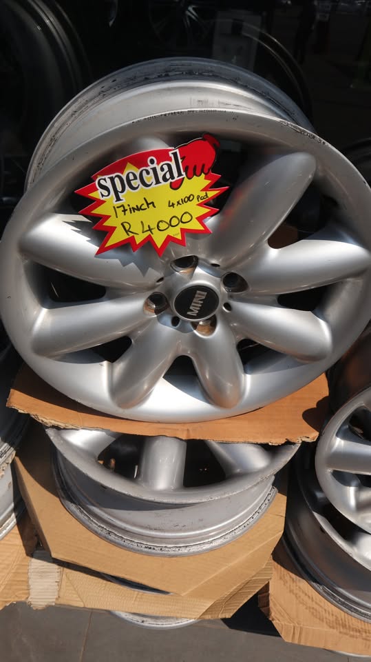 MINI COOPER RIMS/WHEELS 4X100PCD 17INCH - Private Seller MINI COOPER RIMS/WHEELS 4X100PCD 17INCH - Private Seller