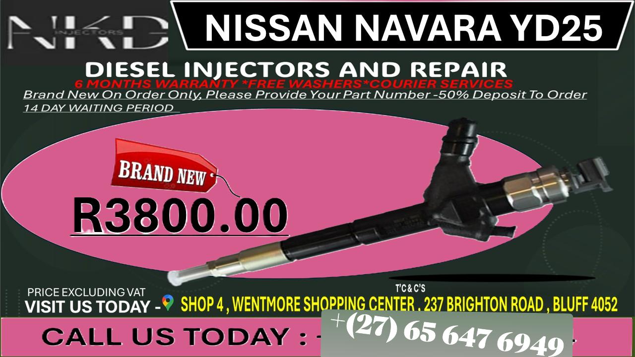 Nissan Navara YD25 NEW Diesel Injectors - Private Seller Nissan Navara YD25 NEW Diesel Injectors - Private Seller
