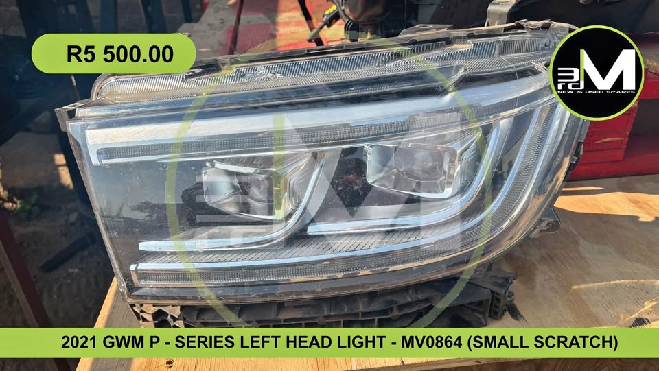 2021 GWM P-SERIES LEFT HEAD LIGHT (SCRATCHED) - MV0864 - Private Seller 2021 GWM P-SERIES LEFT HEAD LIGHT (SCRATCHED) - MV0864 - Private Seller