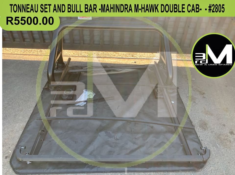 TONNEAU SET & BULL BAL- MAHINDRA M-HAWK - Private Seller TONNEAU SET & BULL BAL- MAHINDRA M-HAWK - Private Seller