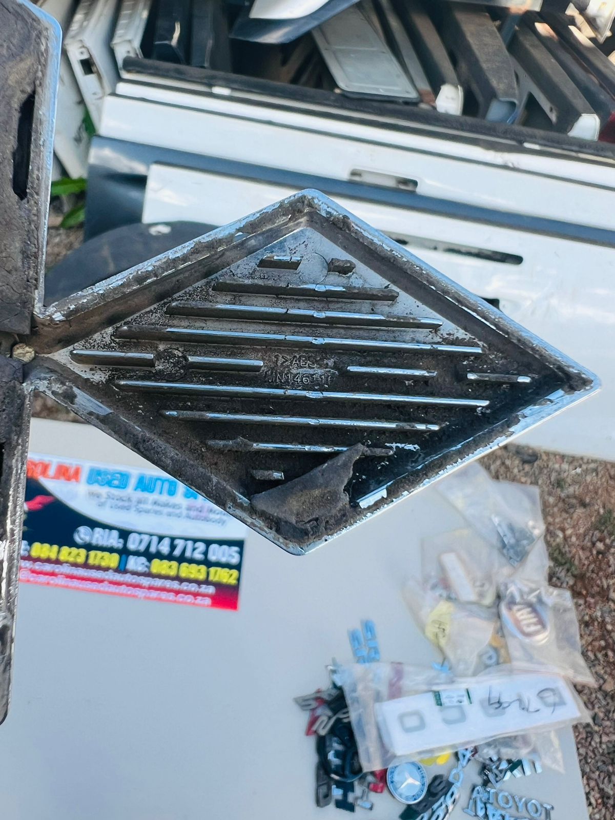 Mitsubishi Triton chrome badge and nameplate - Private Seller Mitsubishi Triton chrome badge and nameplate - Private Seller