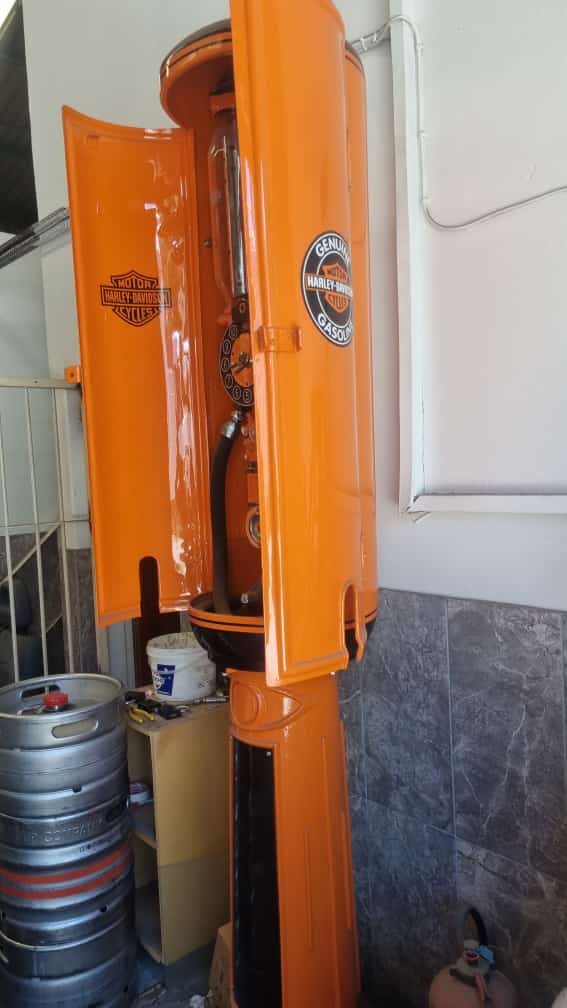 1930's Petrol Pump - Completely Restored