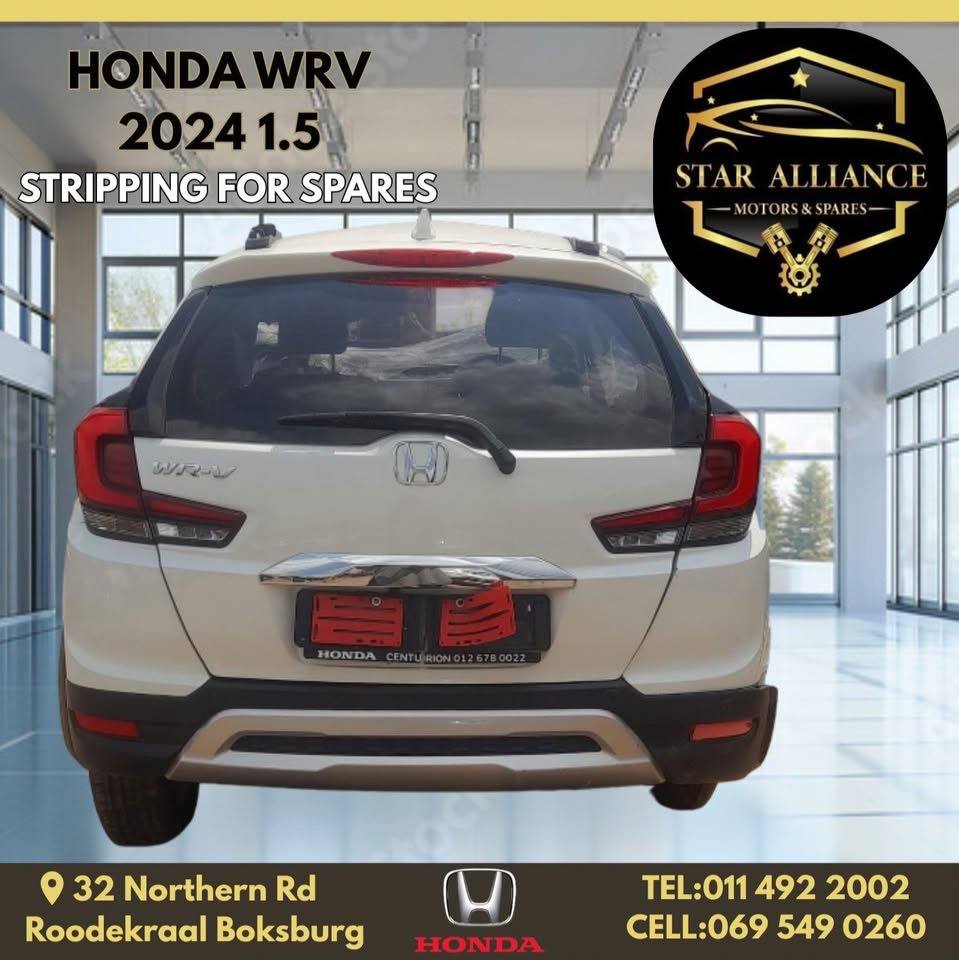 HONDA WRV 2024 1.5 STRIPPING FOR SPARES - Private Seller