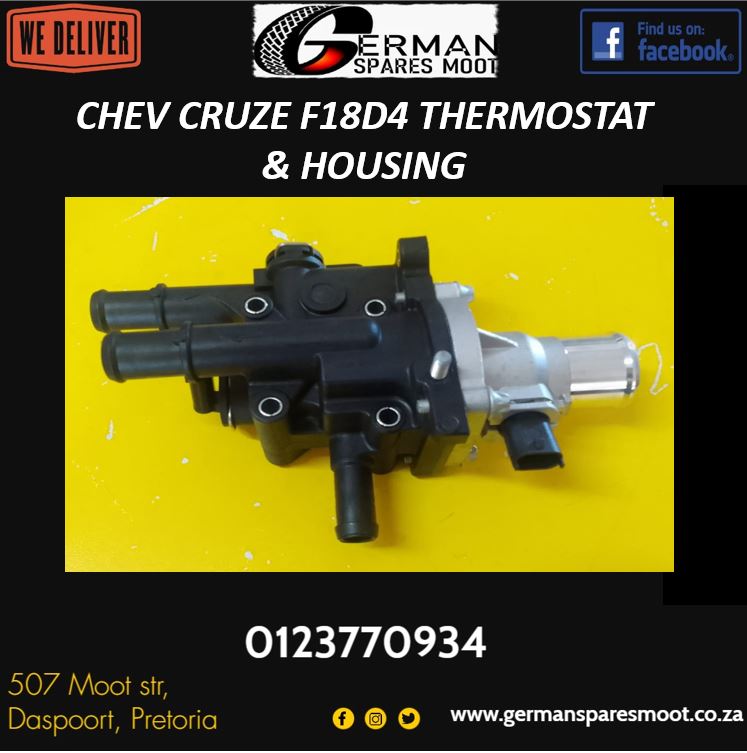 Chev Cruze new 1.8 thermostat and housing - Private Seller Chev Cruze new 1.8 thermostat and housing - Private Seller