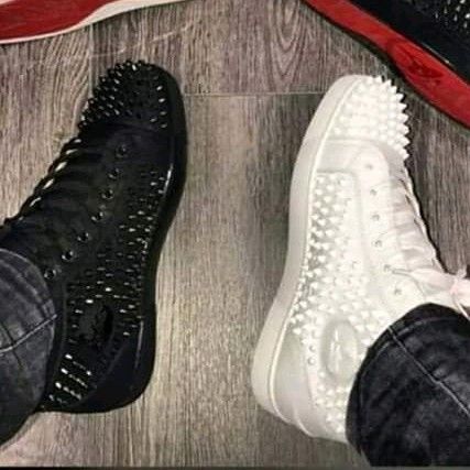 red bottoms sneakers
