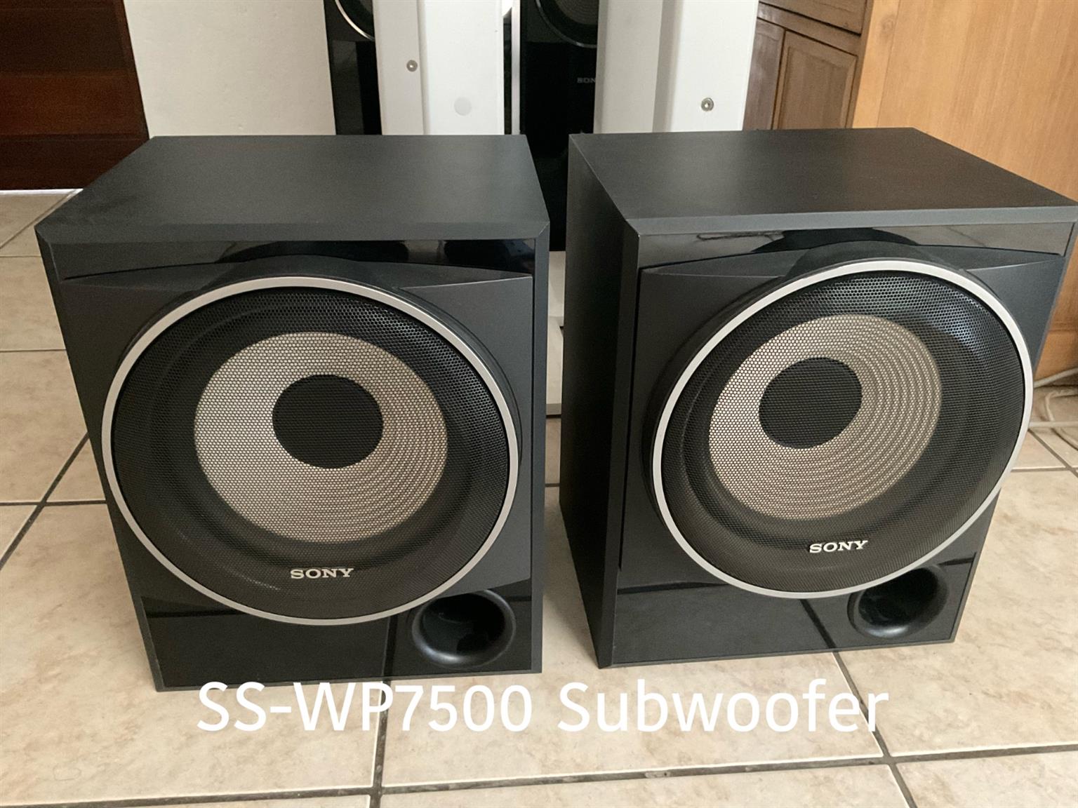 Selling Sony Mgongo 7.2 HiFi set-all parts sold separately