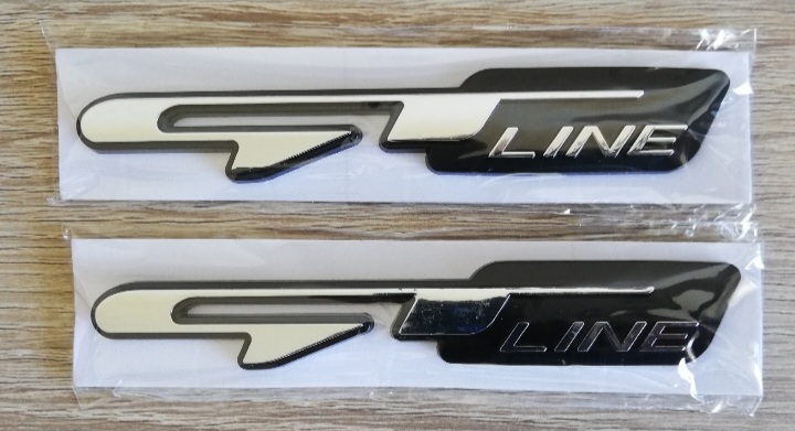 Kia GT Line back badge emblem sticker - Private Seller Kia GT Line back badge emblem sticker - Private Seller