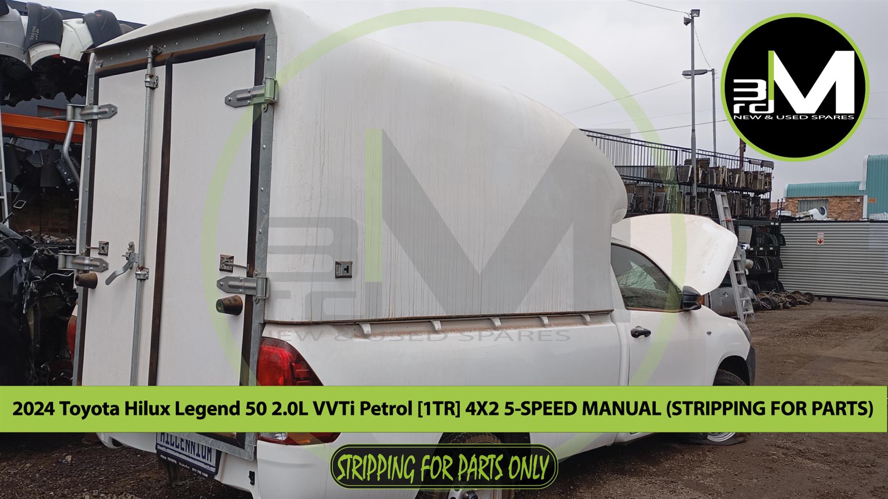 2024 Toyota Hilux Legend 50 2.0L VVTi Petrol [1TR] 4X2 5-SPEED MANUAL (STRIPPING - Private Seller
