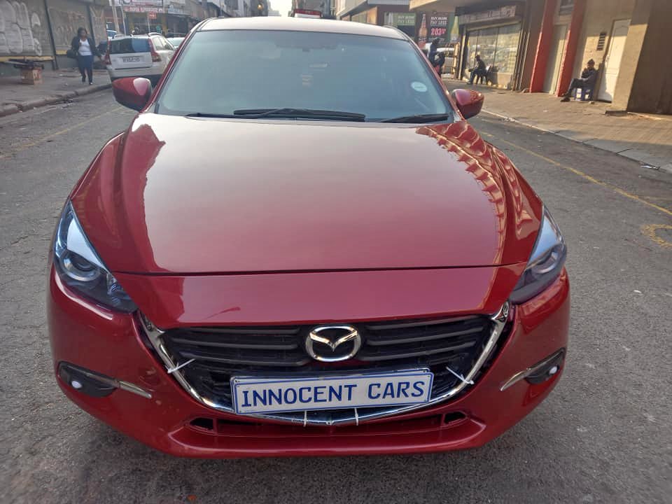 2014 MAZDA 3 1.6 PETROL ENGINE, MANUAL, MAROON COLOR, MILEAGE 118000KM