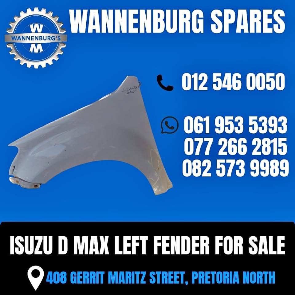 ISUZU D MAX LEFT FENDER FOR SALE - Private Seller