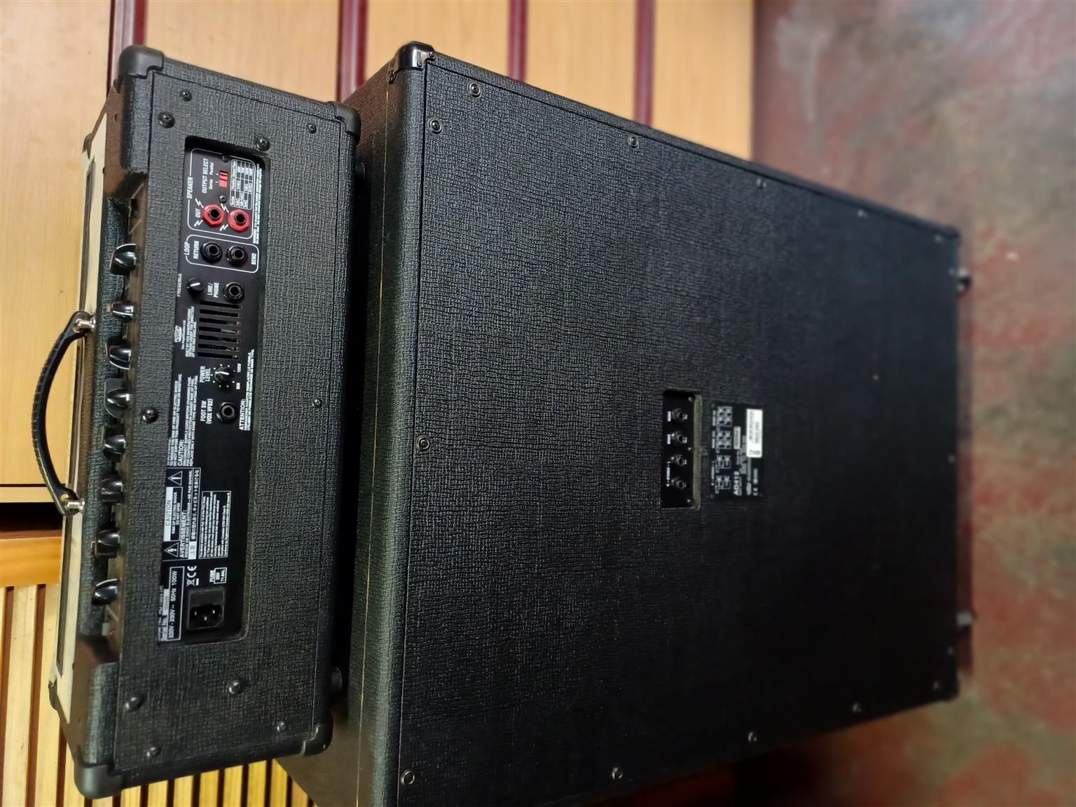 VOX AMP AD100VTH  HEAD AND CAB