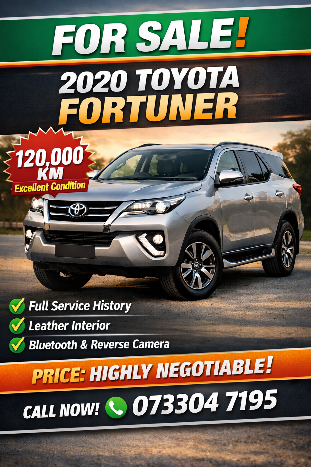 Used 2020 Toyota Fortuner 2.4GD-6 manual - Private Seller Used 2020 Toyota Fortuner 2.4GD-6 manual - Private Seller