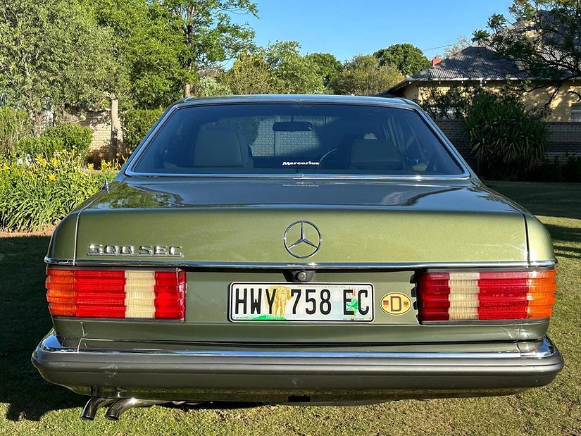 1984 Mercedes Bens 500sec