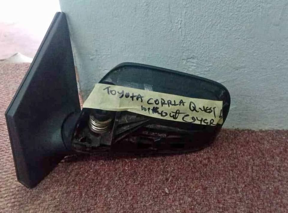 Toyota Corolla Quest Side Mirror Leftside. - Private Seller Toyota Corolla Quest Side Mirror Leftside. - Private Seller