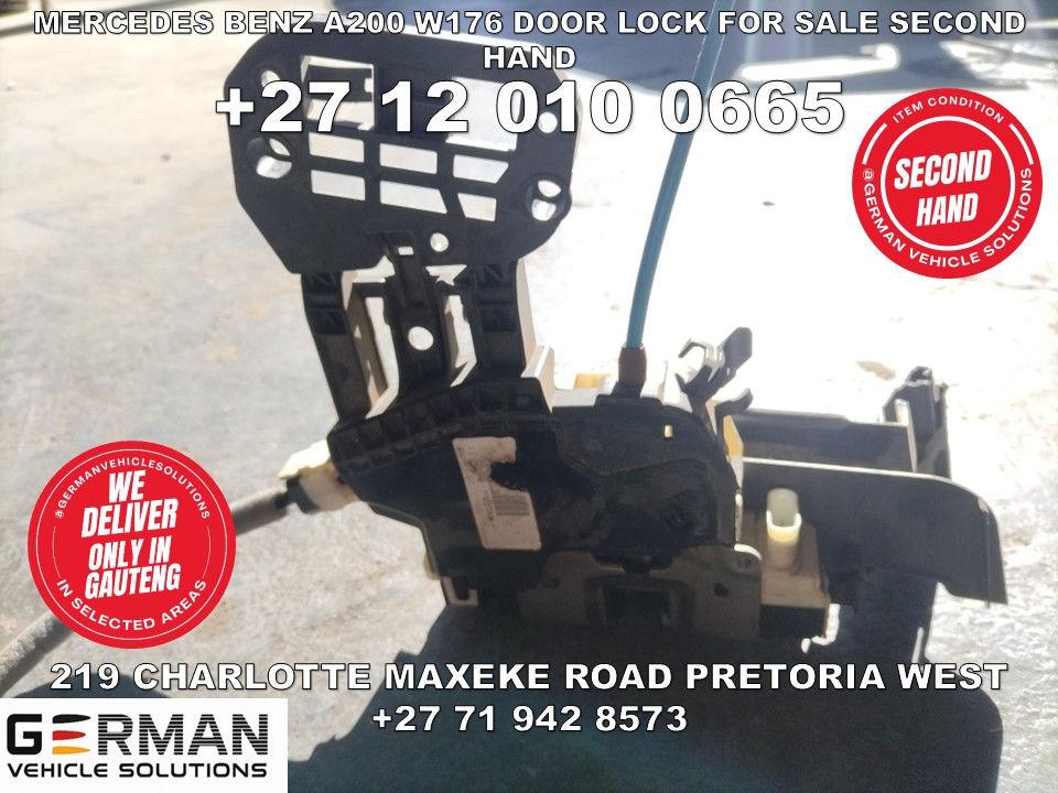 Mercedes Benz a200 w176 door lock for sale second hand - Private Seller Mercedes Benz a200 w176 door lock for sale second hand - Private Seller