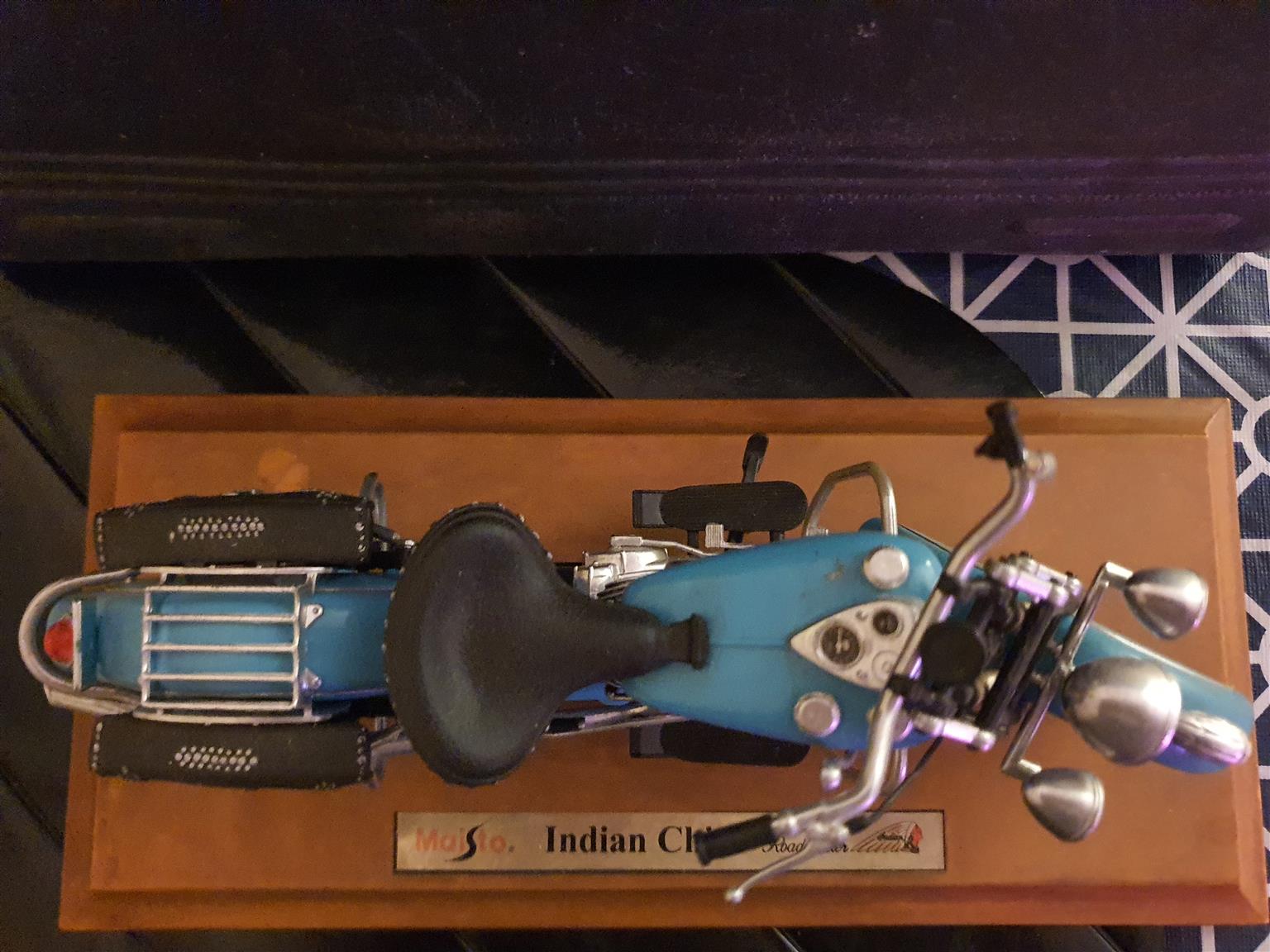Indian chief model motor bike