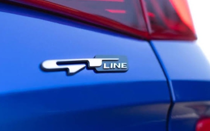 Kia GT Line back badge emblem sticker - Private Seller Kia GT Line back badge emblem sticker - Private Seller