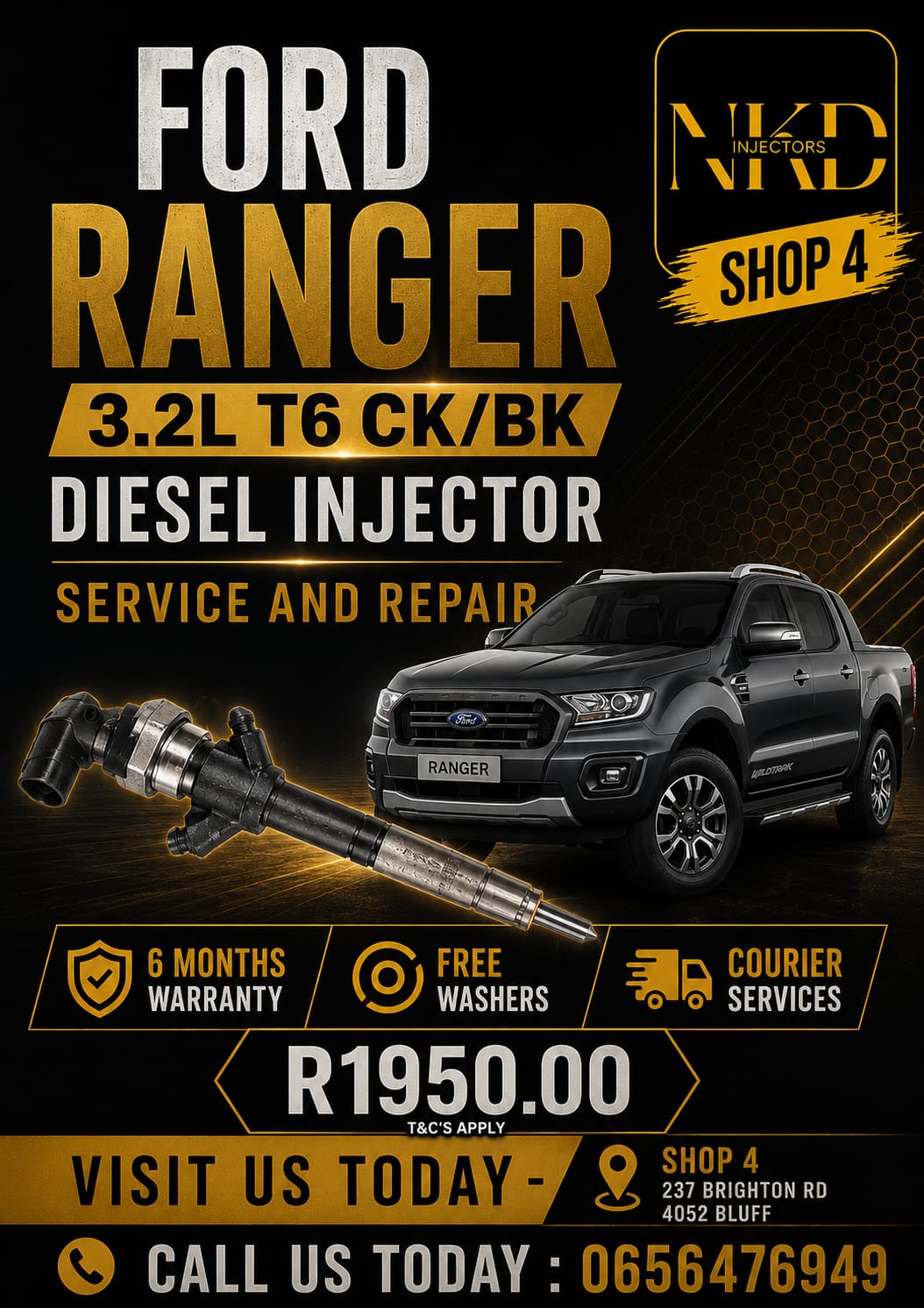 Injector_Repair_For_Ford_Ranger_T6_CK/BK_Diesel_Injectors - Private Seller Injector_Repair_For_Ford_Ranger_T6_CK/BK_Diesel_Injectors - Private Seller