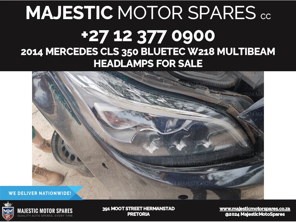 2014 mercedes cls 350 bluetec w218 multibeam headlamps for sale - Private Seller 2014 mercedes cls 350 bluetec w218 multibeam headlamps for sale - Private Seller