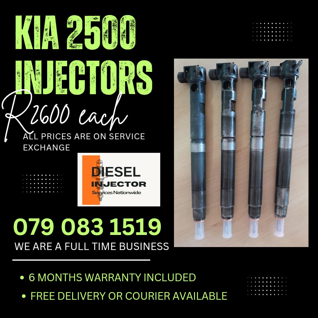 KIA 2500 INJECTORS FOR SALE WITH WARRANTY - Private Seller KIA 2500 INJECTORS FOR SALE WITH WARRANTY - Private Seller