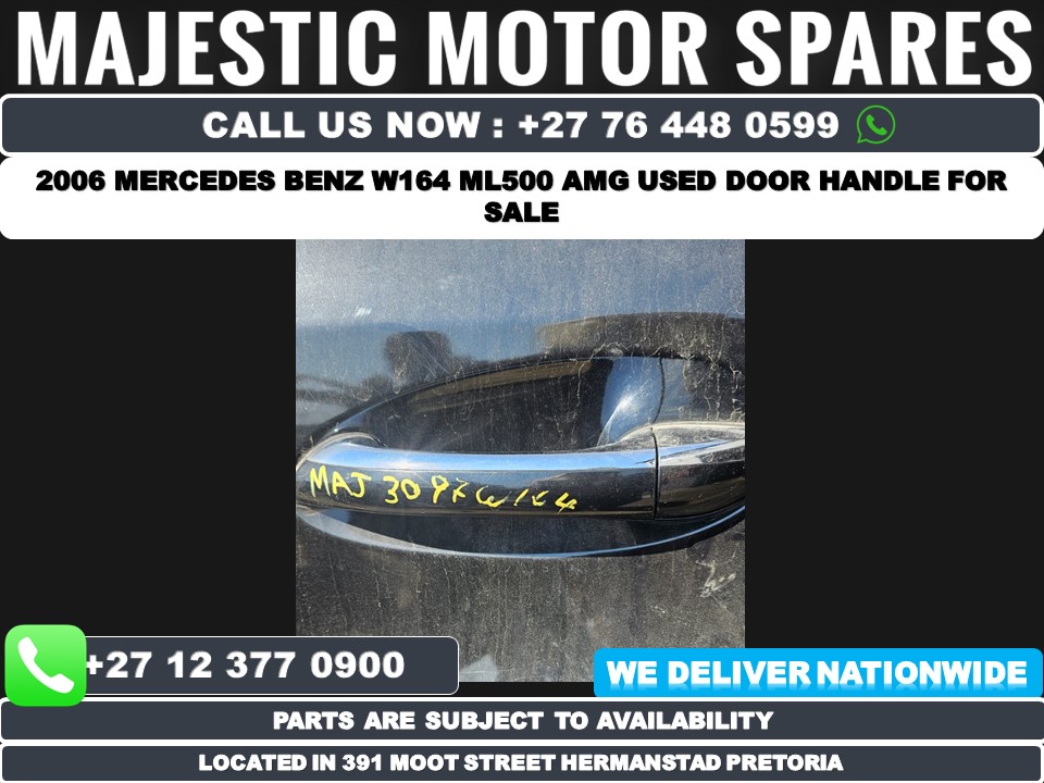 2006 Mercedes benz W164 ML500 AMG door handle used for sale - Private Seller 2006 Mercedes benz W164 ML500 AMG door handle used for sale - Private Seller