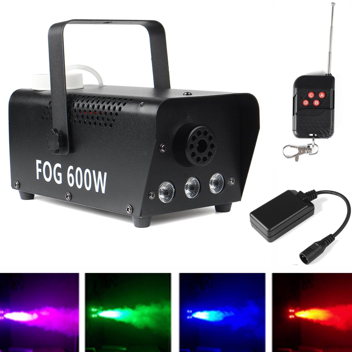 RGB LED Smoke, Fog Machine Disco, Party, Club Heavy Duty, Compact, High Capacity