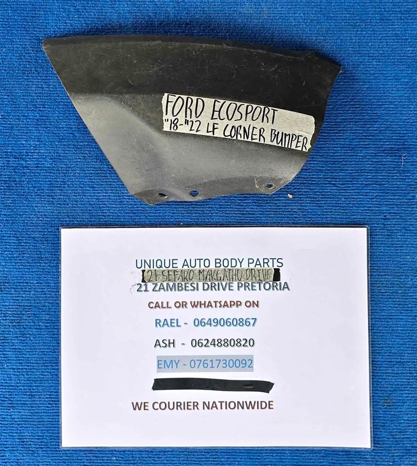 Ford EcoSport Corner Bumper Left Front 18 - 22 - Private Seller Ford EcoSport Corner Bumper Left Front 18 - 22 - Private Seller