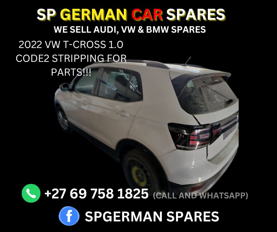 2022 VW T-CROSS 1.0 CODE2 STRIPPING FOR PARTS!!! - Private Seller
