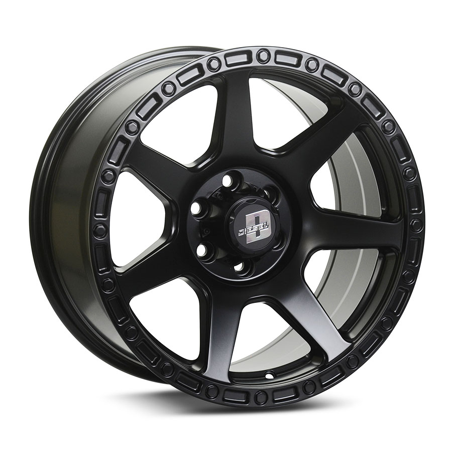 17″ SSW S406 California 5/150 Matt Black Alloy Wheels