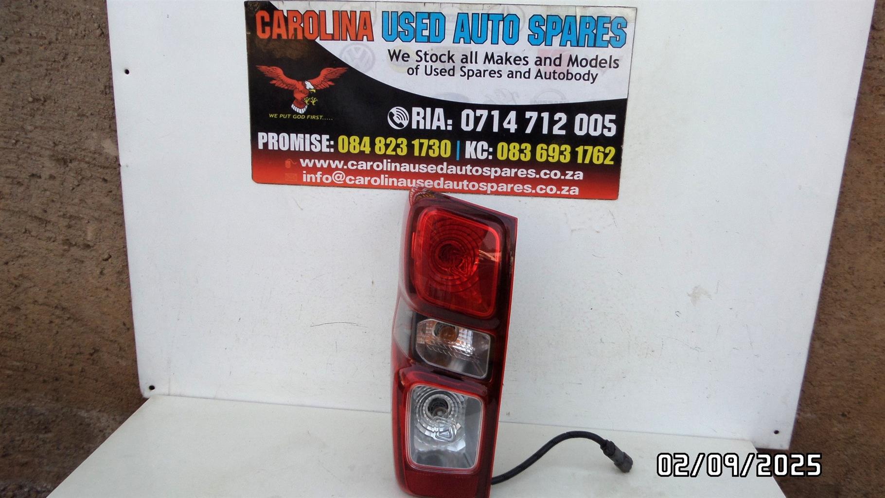 Isuzu D-max Nxt Gen left side taillight (2020) - Private Seller Isuzu D-max Nxt Gen left side taillight (2020) - Private Seller