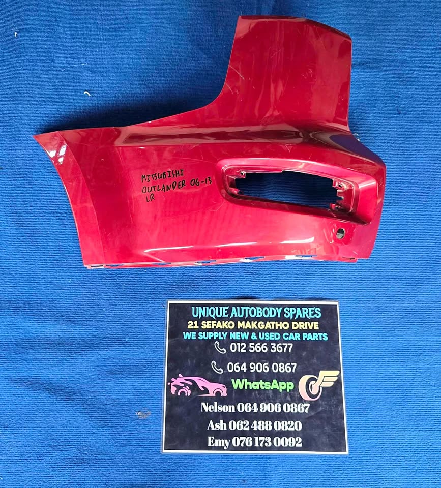 Mitsubishi Outlander Left Rear Corner Bumper 2006 – 2013