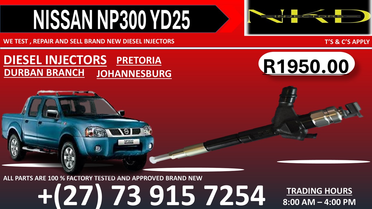 Injectors Diesel Nissan NP300 YD25 - Private Seller Injectors Diesel Nissan NP300 YD25 - Private Seller