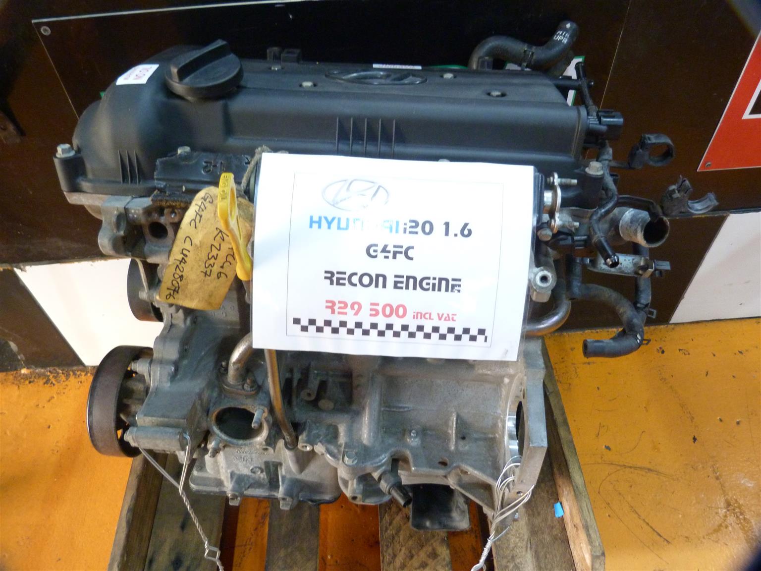 HYUNDAI i20 1.6 G4FC RECON ENGINE FOR SALE - Private Seller