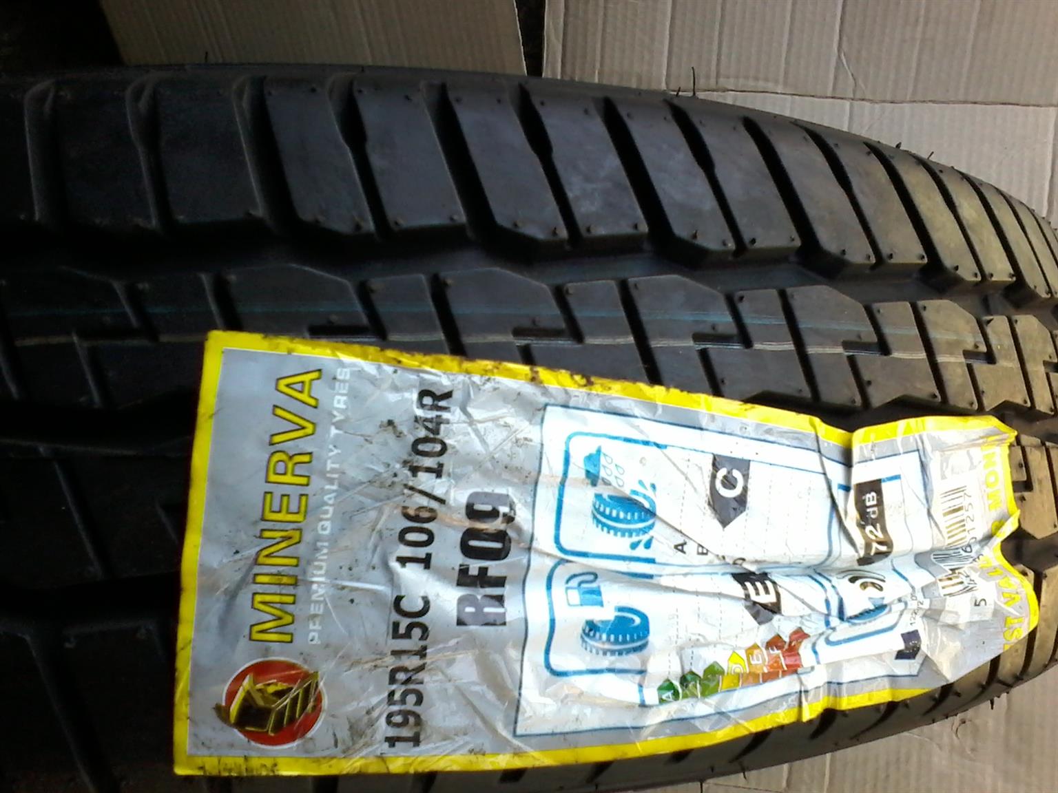 NEW. 195/70R15c.