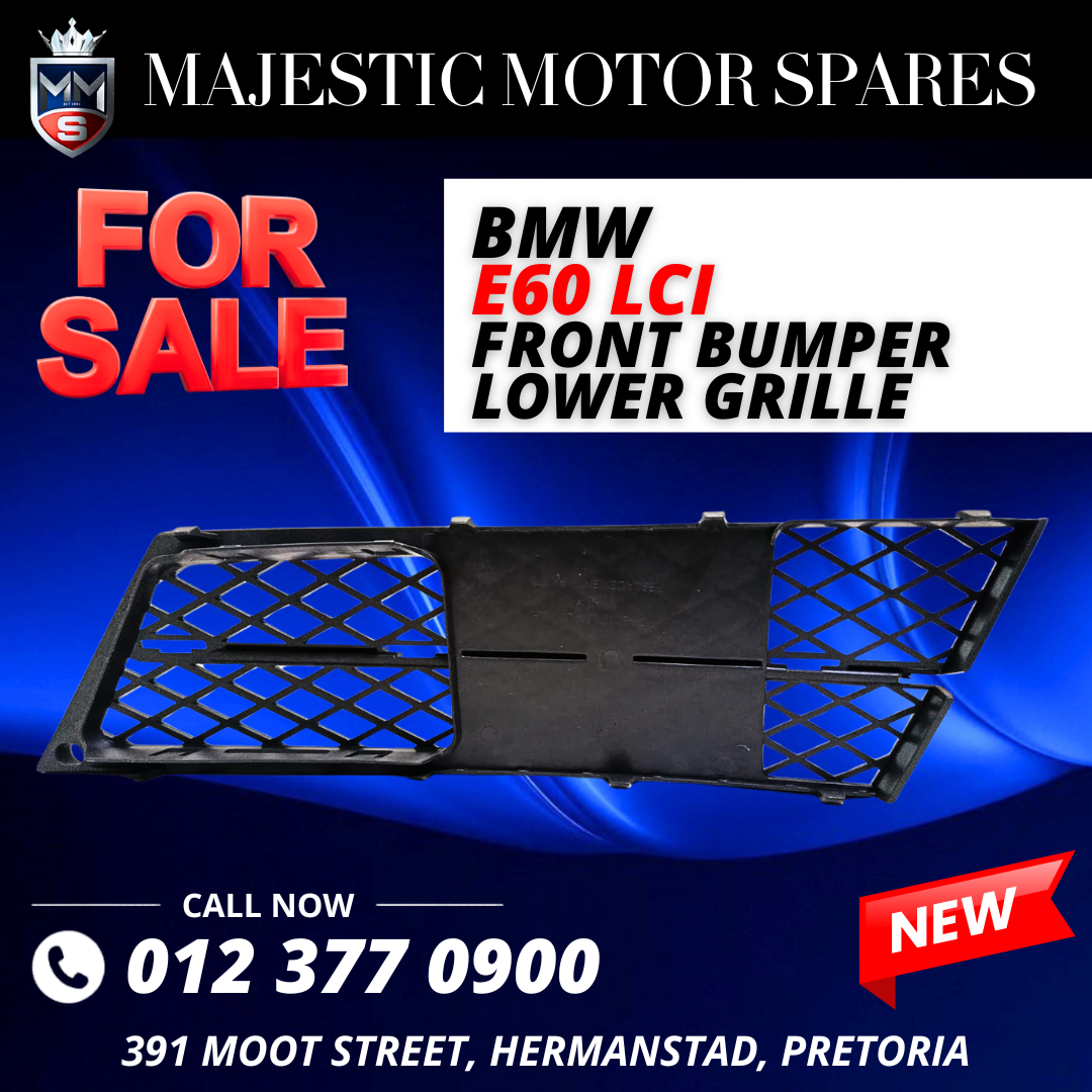 BMW E60 LCI Front Bumper Lower Grille for Sale – New - Private Seller BMW E60 LCI Front Bumper Lower Grille for Sale – New - Private Seller