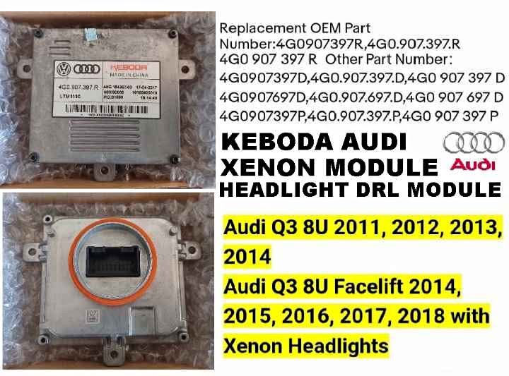 Audi Q3 Headlight Xenon DRL ballast module - Private Seller Audi Q3 Headlight Xenon DRL ballast module - Private Seller