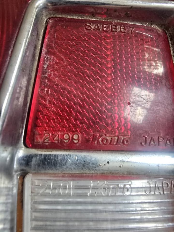 1964-1970 Toyota Corona RT40 Taillight - Private Seller
