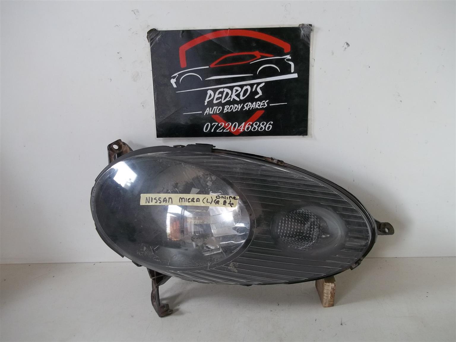 Nissan Micra (K12) '03-'10 replacement left headlight - Private Seller Nissan Micra (K12) '03-'10 replacement left headlight - Private Seller