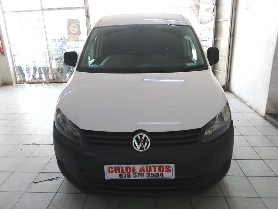 2015 VW Caddy 2.0 TDI Diesel, Manual Sparekey, White 95000km