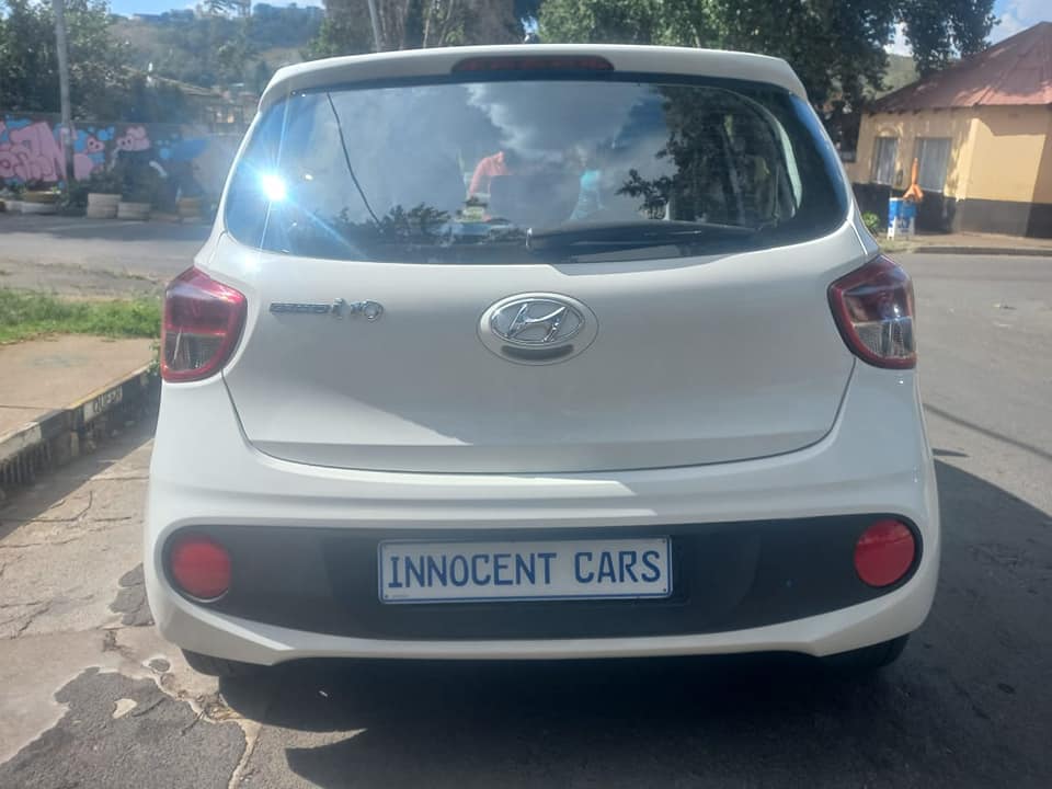 2018 HYUNDAI i10 GRAND 1.0 PETROL, MANUAL, WHITE COLOR, MILEAGE 84000KMS
