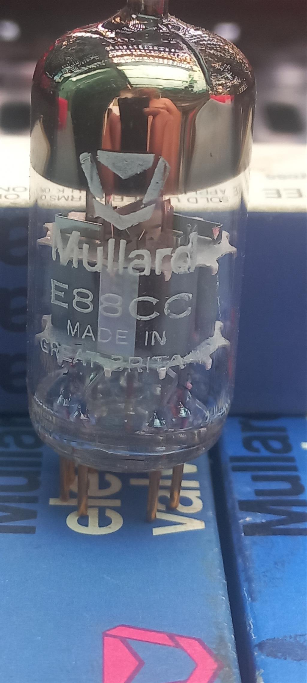 NOS MULLARD E88CC GOLD PIN Vacuum tubes